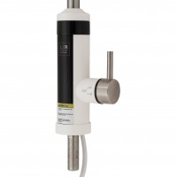 Проточний кран-водонагрівач кухонний Warm 059, White/Nickel для кухні LDWAR059WNK35878 Lidz LIDZ фото 2