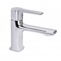 Змішувач для раковини низький Taurus, Chrome (k35) QTTAU270CRM45659 Qtap QTAP