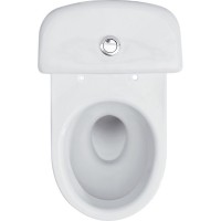 Компакт COMPACT 902 MERIDA 011 3/6 TS PP METAL HINGES UA з поліпропіленовим сидінням з мет.кріпл., горизонтальний випуск, нижній підвід води, білий глянець ( CCKZ1016610001/ K03-072 ) (1 сорт) MITO фото 1