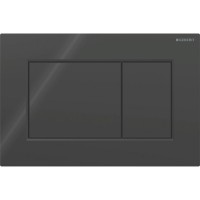 115.660.DW.1 Sigma01 square Клавіша змиву, подвійний змив, чорний глянець (1 сорт) GEBERIT фото 3