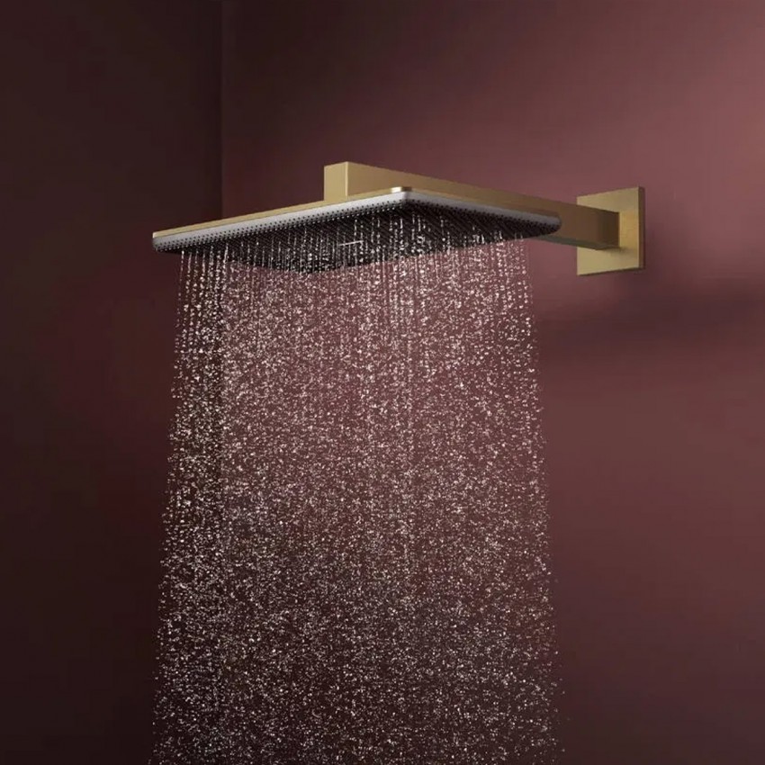 24530140 HG Raindance Alive Q Верхній душ 210/340 1jet, brushed bronze (1 сорт) HANSGROHE фото 3