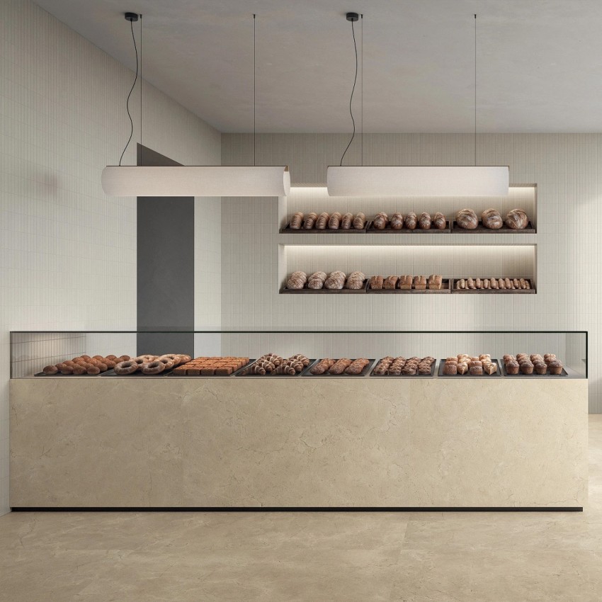 CL01BA CALCIS AVORIO SQ. 120X60 (1 сорт) ITALGRANITI фото 4