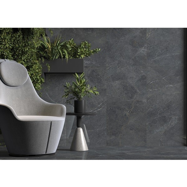GRES DISTINCT GRAPHITE SILKY CRISTAL (1 сорт) CERRAD фото 4