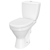 Компакт 906 CERSANIA SIMPLEON 011 3/6 TS DELFI/MODUO DUR SC EO UA з дюропластовим сидінням із плавним закриванням і ф-єю простого зняття, білий глянець ( CCKZ1016650001/ K119-085 ) (1 сорт)