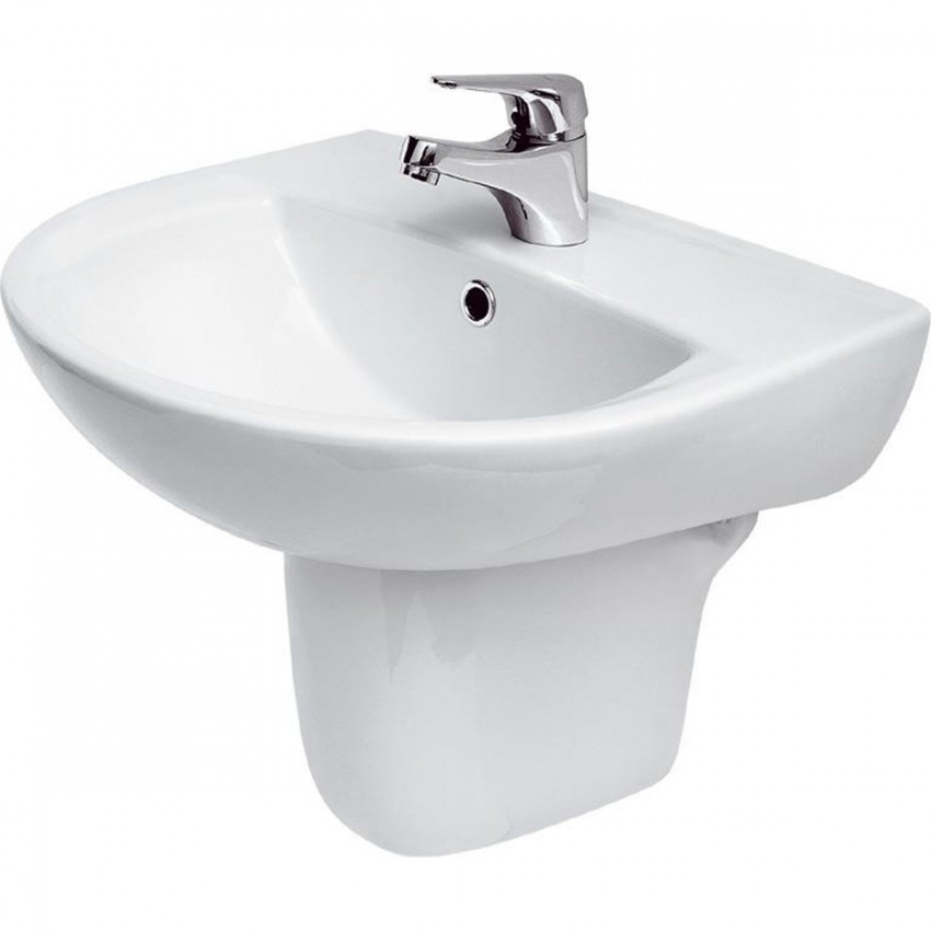 Раковина PRESIDENT 50 ONE HOLE з отвором для змішувача (картон) (CCWS1009720001) (1 сорт) MITO фото 1