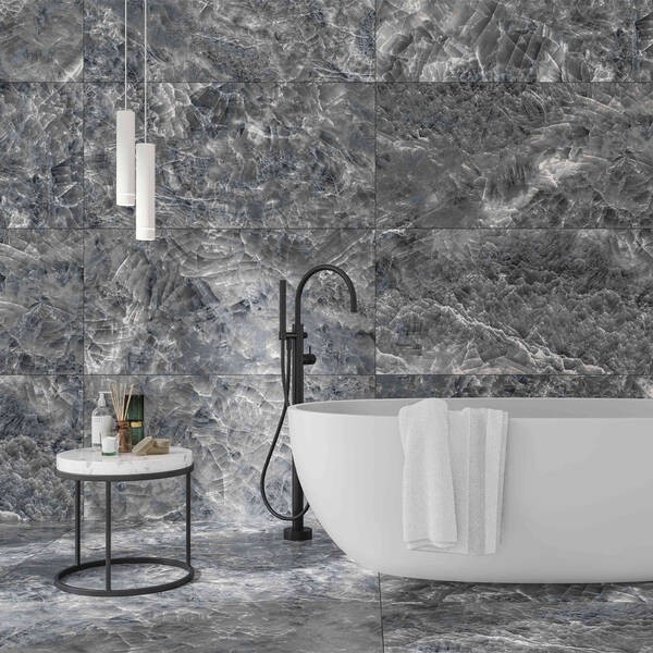 DOLOMITI Сірий carving рект DL2980 GOLDEN TILE фото 1