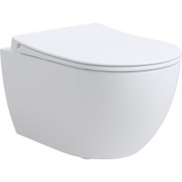 4010511 DO IT Підвісний безобідковий унітаз з кришкою soft-close, Vortex Flush, білий глянець (1 сорт) DEVIT фото 1