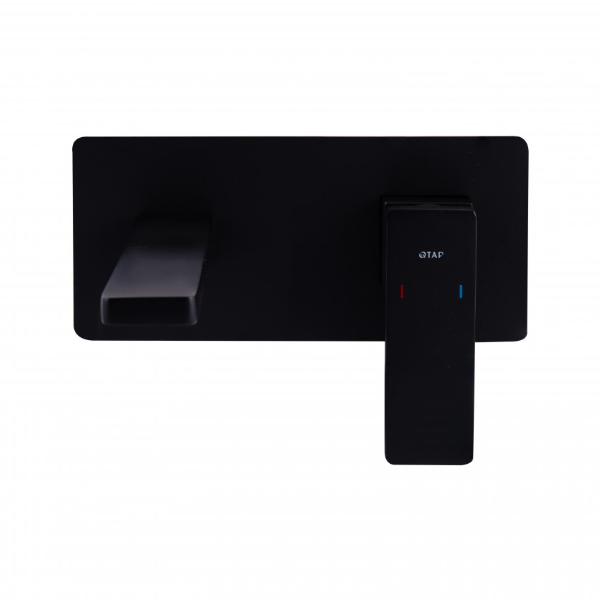 Змішувач для раковини прихованого монтажу Gemini, Matt Black (k35) QTGEM273BLM45694 Qtap QTAP фото 2