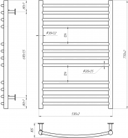 INOX Фенікс 770х430/400 MARIO фото 3