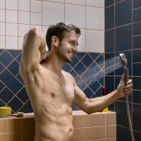 28078000 HG Activera S Душова система Showerpipe 240 1jet EcoSmart з Ecostat Fine Varia, хром (1 сорт) HANSGROHE фото 4