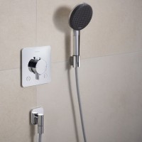 28885000 HG Porter Fine Тримач для ручного душу, хром (1 сорт) HANSGROHE фото 3