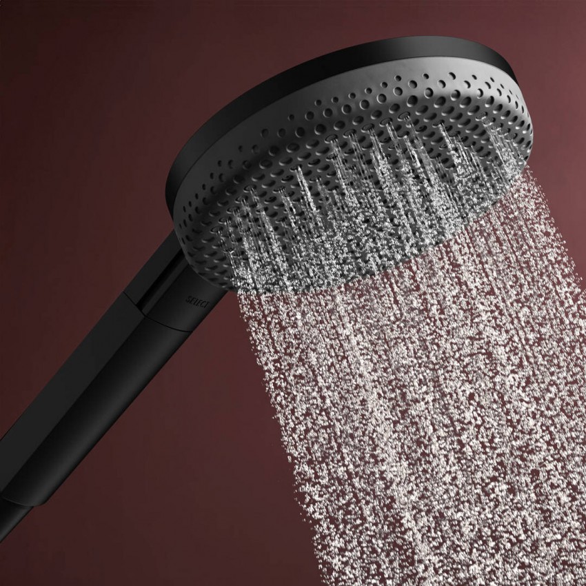 24511670 HG Raindance Alive Select S Ручний душ 125 3jet EcoSmart, чорний матовий (1 сорт) HANSGROHE фото 3