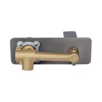 Змішувач для раковини прихованого монтажу Slavonice, Gunmetal Black PVD (k35) QTSLA273GMB45920 Qtap QTAP фото 4