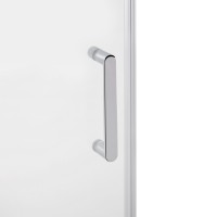 Душова кабіна Scorpio CRM10115-AC6, 100х100 см, п'ятикутна, скло 6 мм Clear, CalcLess, розпашна, без піддону Qtap QTAP фото 4