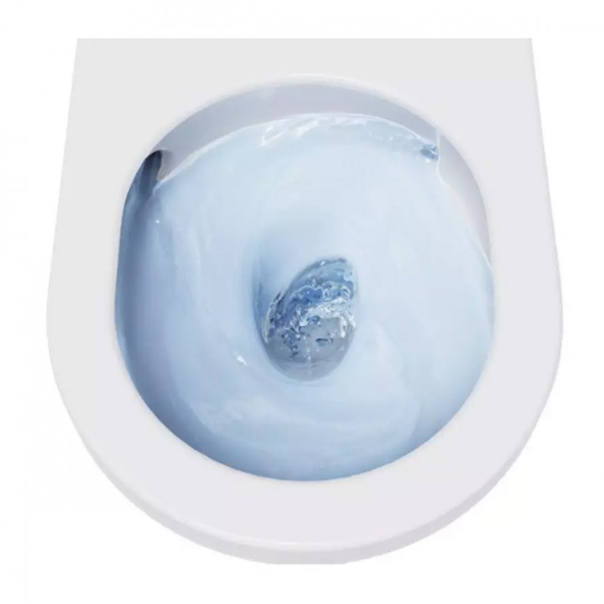 3030140W ART 3.0 Унітаз підвісний безобідковий з кришкою soft-close, Vortex Flush, білий матовий (1 сорт) DEVIT фото 4