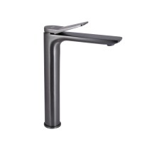 Змішувач для раковини високий Presto, Graphite (k35) QTPRE269GRP45582 Qtap QTAP