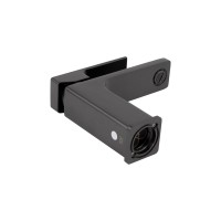 Змішувач для раковини Gemini, Gunmetal Black PVD (k35) з гігієнічним душем QTGEM272GMB45692 Qtap QTAP фото 4