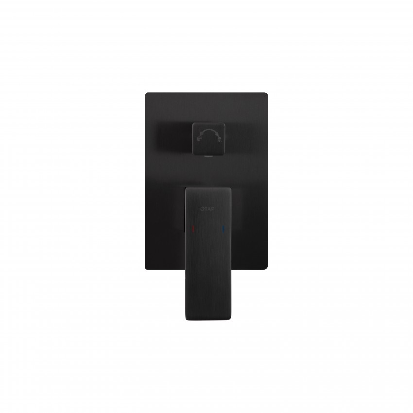Душова система універсальна Gemini, Gunmetal Black PVD (k35) прихованого монтажу на три споживача QTGEM114GMB45704 Qtap QTAP фото 3