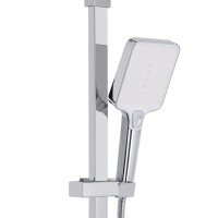 Душова система універсальна Swan Cascada, Chrome/White (k35) на три споживача (з виливом) QTSWA111CRW45570 Qtap QTAP фото 4
