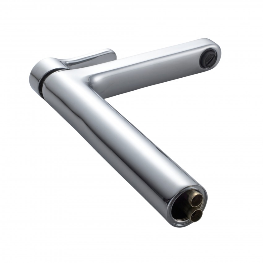 Змішувач латунний для раковини високий Astra 001FH, Chrome (k35) LDAST001FHCRM48090 Lidz LIDZ фото 4