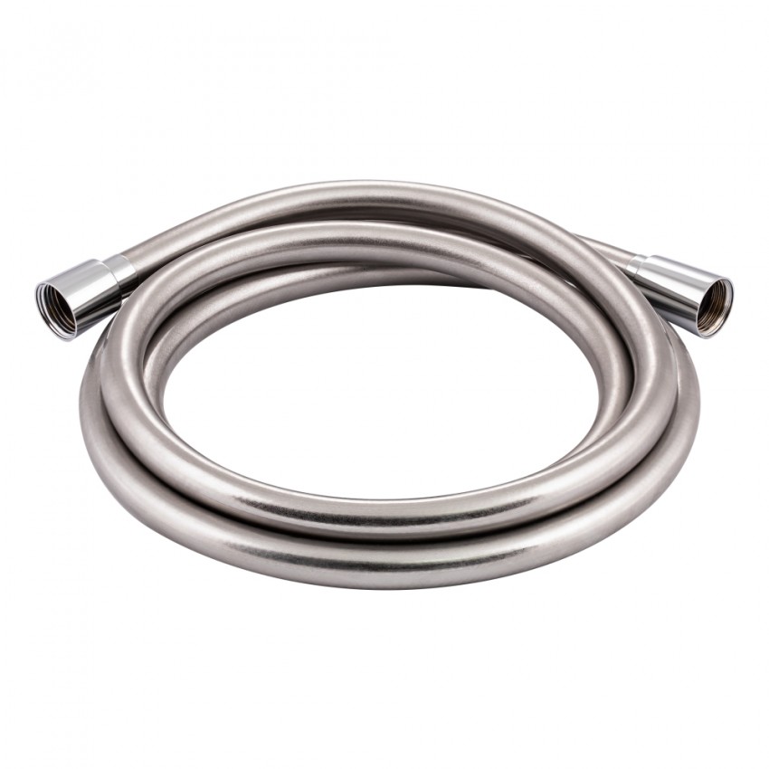 Шланг для ручного душу Hadice, 2000 мм, Chrome QTHADPVC200C Qtap QTAP