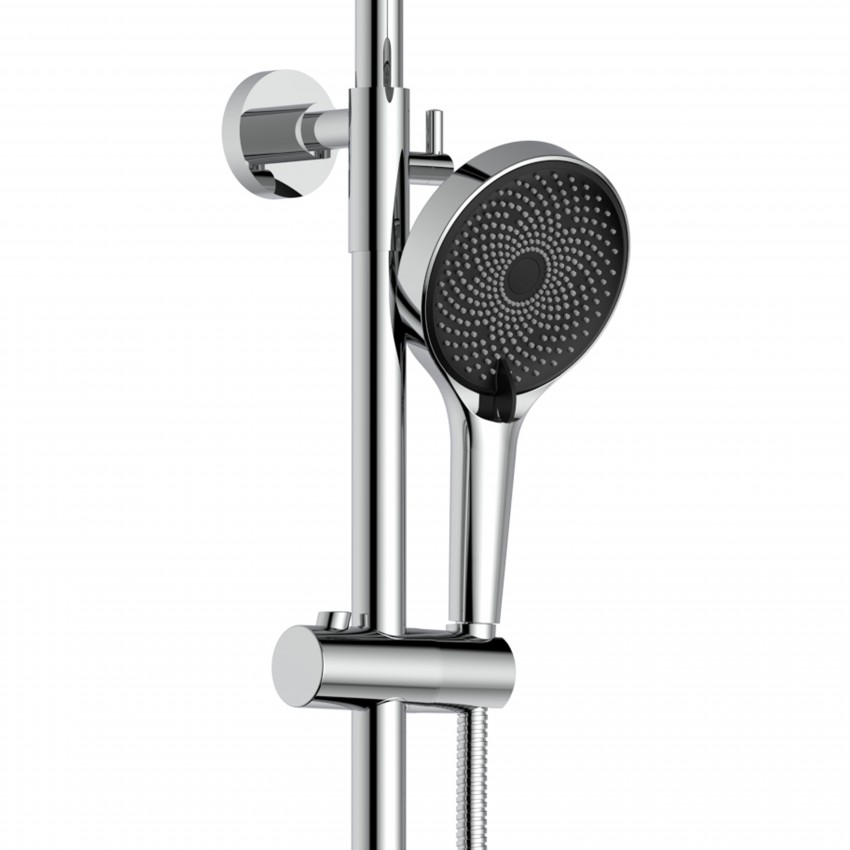Душова система універсальна Sloup, Chrome (k35) на два споживача QT57103OC Qtap QTAP фото 3