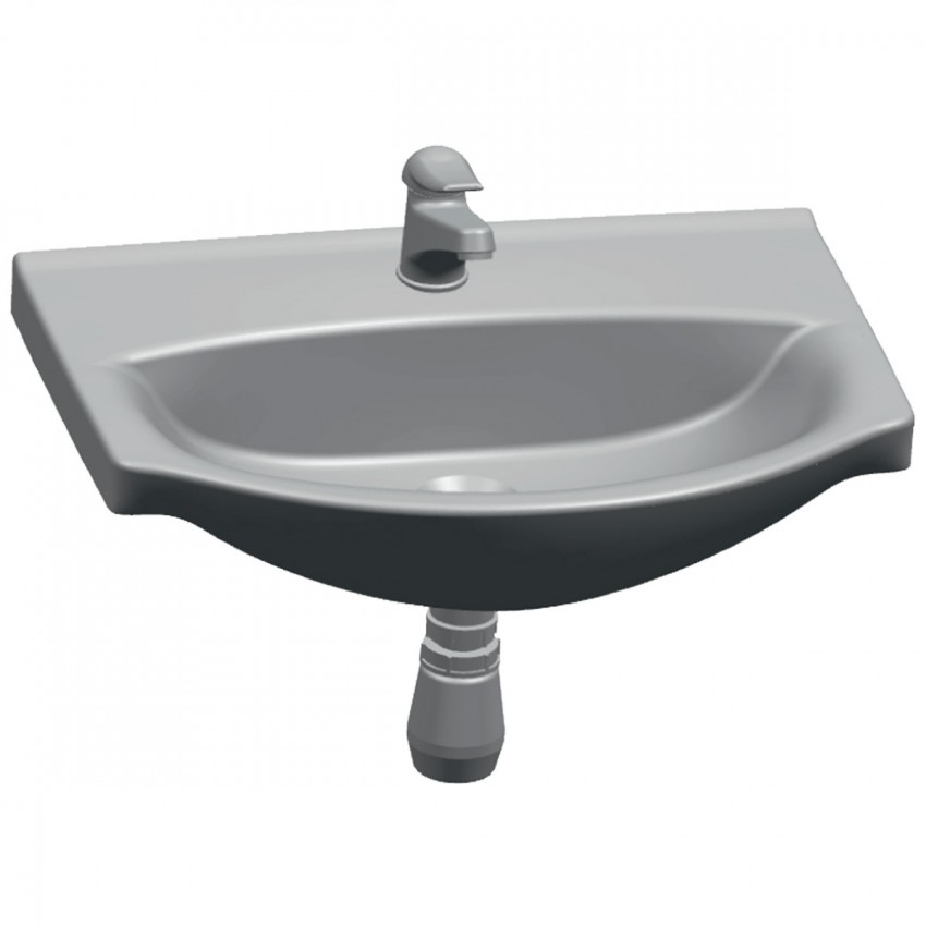 Умивальник WASHBASIN SAVINI (2018) 65 (1 сорт) CERSANIT-С Україна