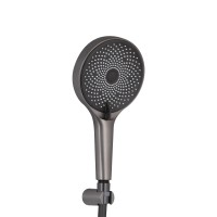 Змішувач для ванни Slavonice, Gunmetal Black PVD (k35) з душовим гарнітуром QTSLV259GMB48035 Qtap QTAP фото 4