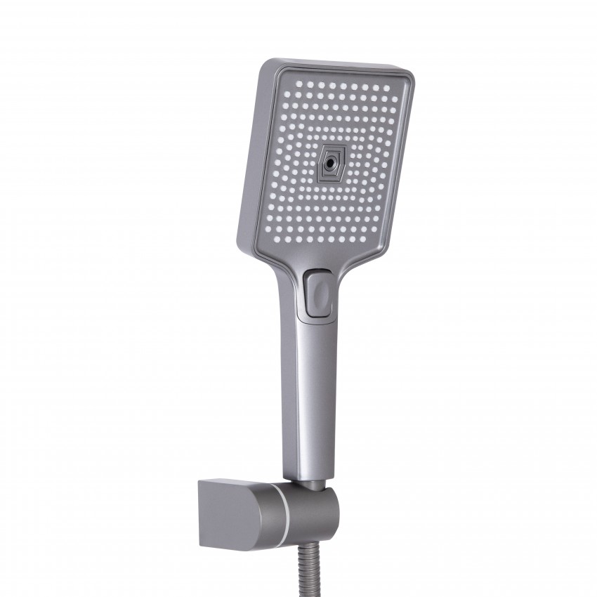 Змішувач для ванни Presto (з душовим гарнітуром) QTPRE259GRP45584 Graphite Qtap QTAP фото 4