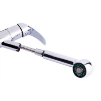 Змішувач для кухні Mars 011, Chrome (k40) з висувним виливом LDMAR011CRM34859 Lidz LIDZ фото 3