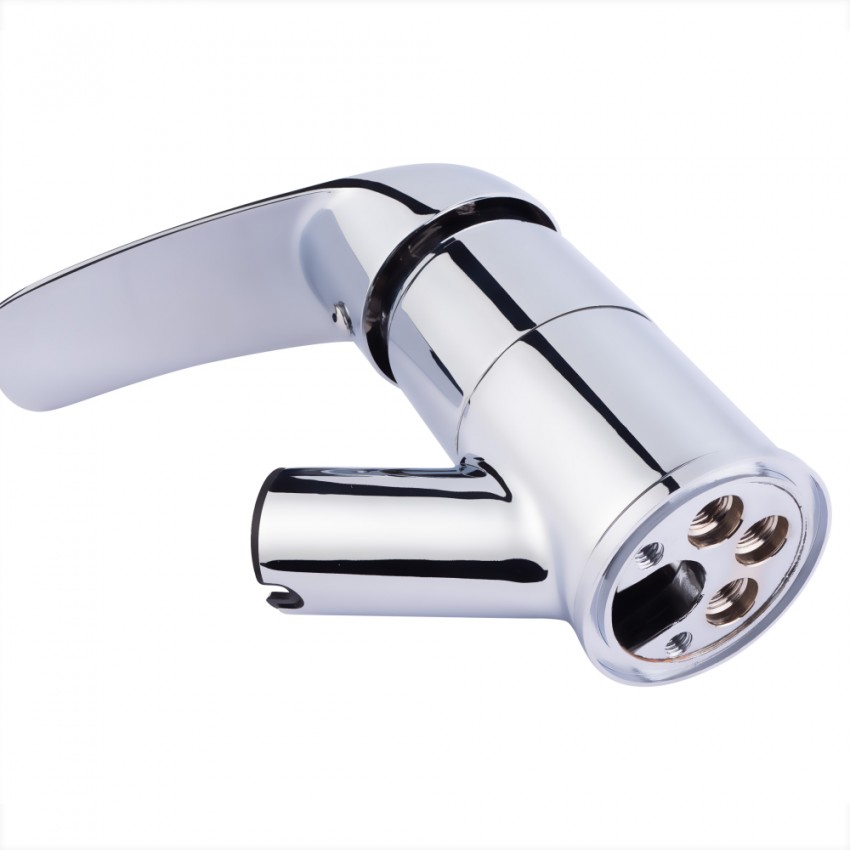 Змішувач для кухні Mars 011, Chrome (k40) з висувним виливом LDMAR011CRM34859 Lidz LIDZ фото 2