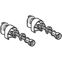 111.080.00.1 Комплект кріплення до стіни Duofix для монтажу окремих виробів і систем (2 шт.) (1 сорт) Geberit промо фото 2