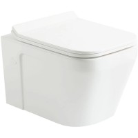 3020120 DEVIT PL UP Підвісний безобідковий унітаз+кришка quick-fix, soft-close (1 сорт)