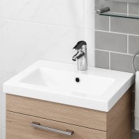 K32-009 COMO Умивальник меблевий 50 з отвором для змішувача (картон) (1 сорт) CERSANIT-С Україна