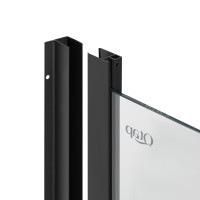 Набір: Душова кабіна Taurus BLA1099SC6, 2020x900x900 мм, квадратна, скло прозоре 6 мм CalcLess + Душовий піддон Tern 309912C Qtap QTAP фото 4