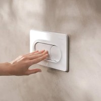 66002450 HG Змивна клавіша iFrame Original S, white (1 сорт) HANSGROHE фото 4