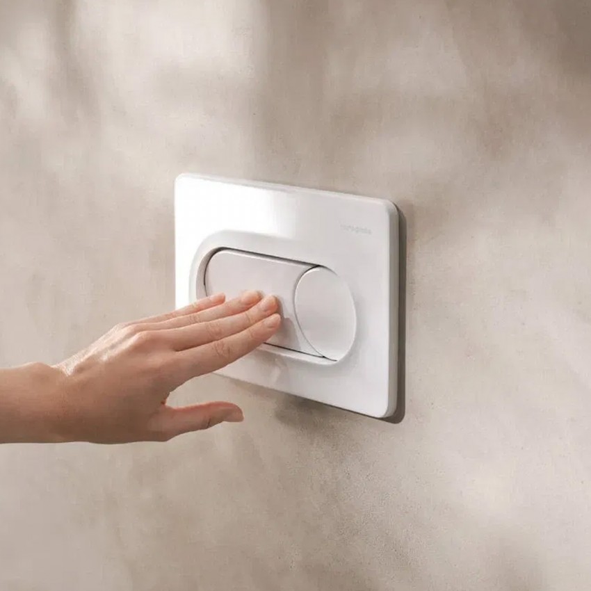 66002450 HG Змивна клавіша iFrame Original S, white (1 сорт) HANSGROHE фото 4