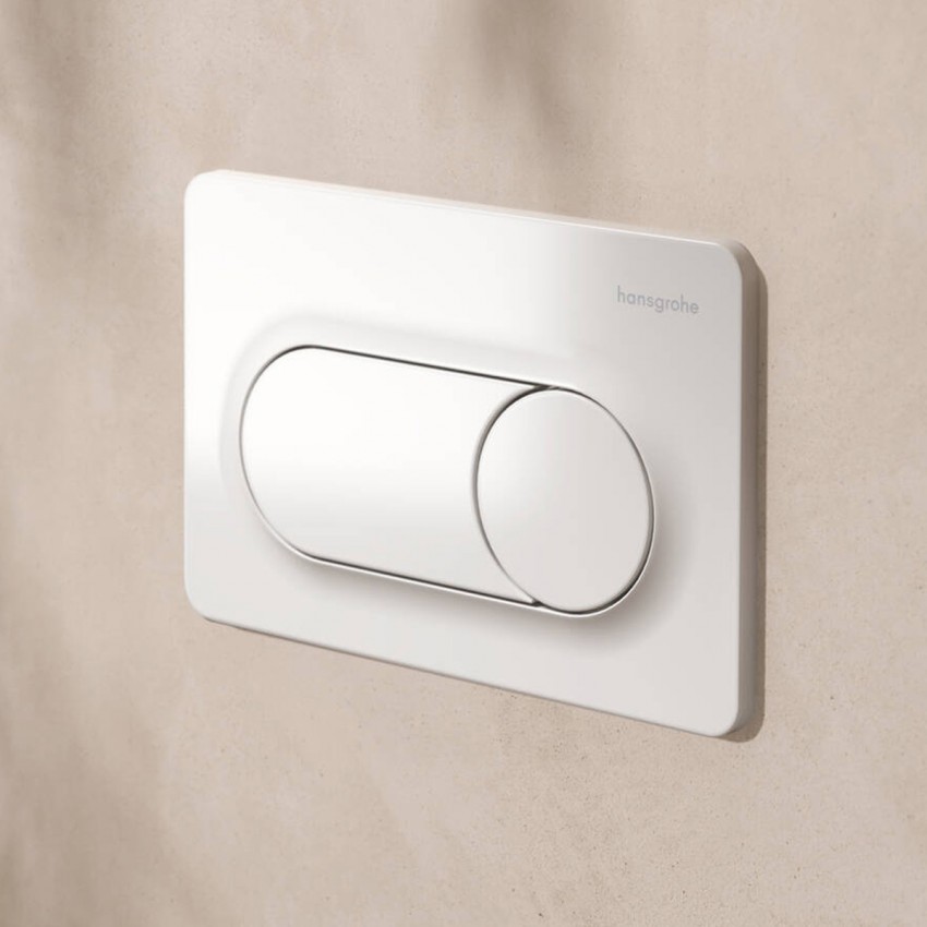 66002450 HG Змивна клавіша iFrame Original S, white (1 сорт) HANSGROHE