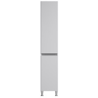 M85CSL0351WG38 X-Joy, Шафа-колона, на підлогу, 35 см, ліва, двері, корзина, білий глянець (1 сорт) AM.PM