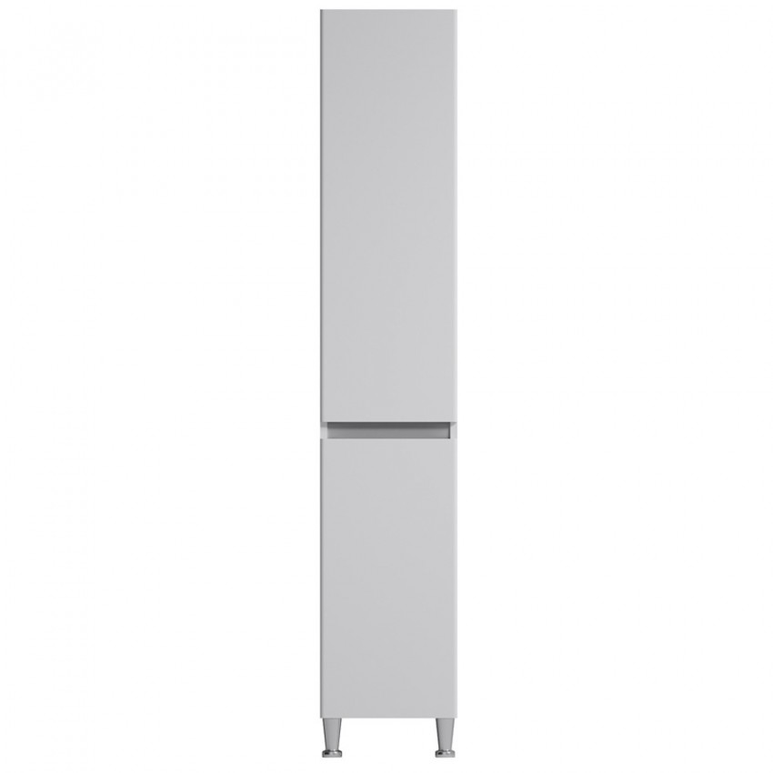 M85CSL0351WG38 X-Joy, Шафа-колона, на підлогу, 35 см, ліва, двері, корзина, білий глянець (1 сорт) AM.PM