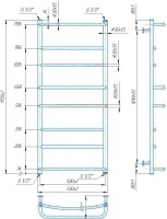 INOX Люкс HP 1170х530/500 MARIO фото 3