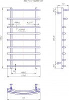 INOX Маріо  970х530/400 MARIO
