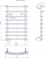 INOX Маріо  970х630/500 MARIO
