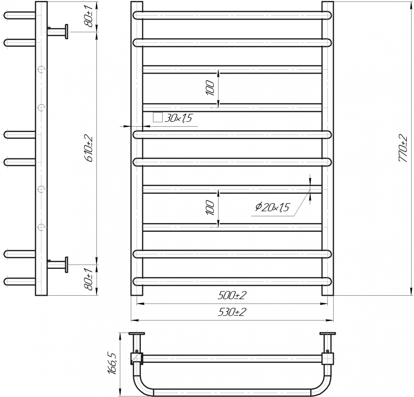 INOX Преміум Люкс  770х540/500 MARIO фото 3