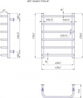 INOX Стандарт  570х430/400 MARIO фото 3