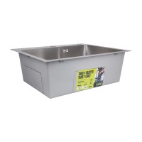 Мийка для кухні інтегрована Handmade H6050H Decor Honeycomb 2,5/0,5 мм LDH6050DEC48370 Lidz LIDZ фото 3