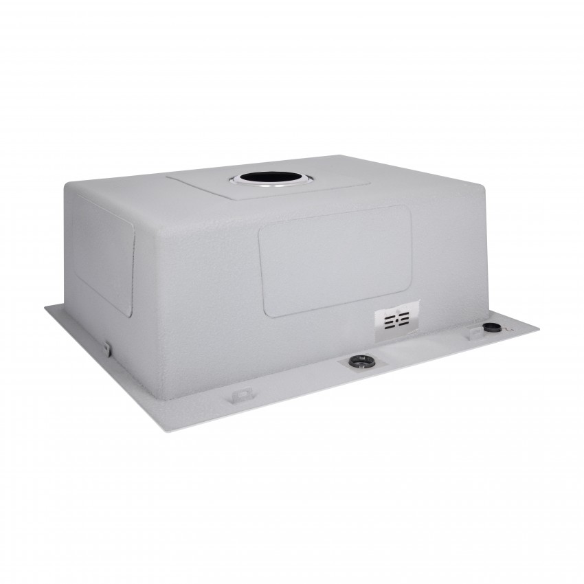 Мийка для кухні інтегрована Handmade H6050H Decor Honeycomb 2,5/0,5 мм LDH6050DEC48370 Lidz LIDZ фото 4