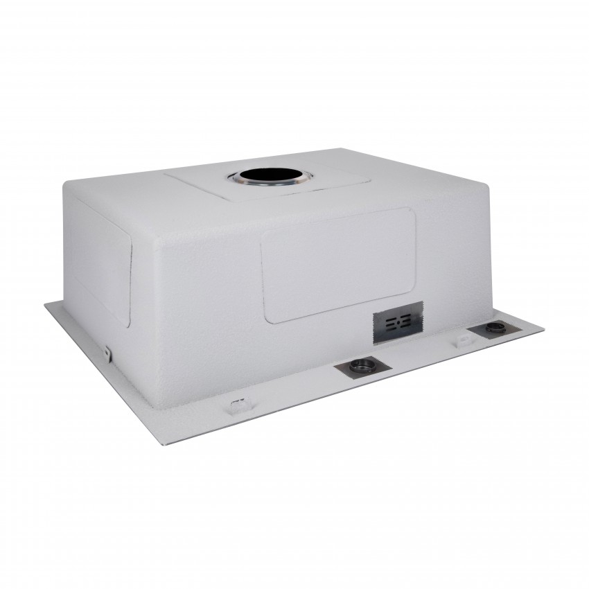 Мийка для кухні інтегрована Handmade H6050HB Decor Black PVD Honeycomb 2,5/0,5 мм LDH6050BDECPVD48371 Lidz LIDZ фото 4