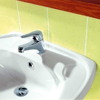 K44-138  EKO 2000 Раковина 60 з отвором для змішувача, білий глянець (плівка) (1 сорт) MITO фото 4