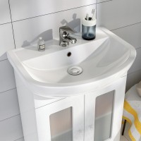 K667-105 Умивальник меблевий ARTECO 55 ONE HOLE з отвором для змішувача (картон) ( CCWS1009750001 ) (1 сорт) MITO фото 4